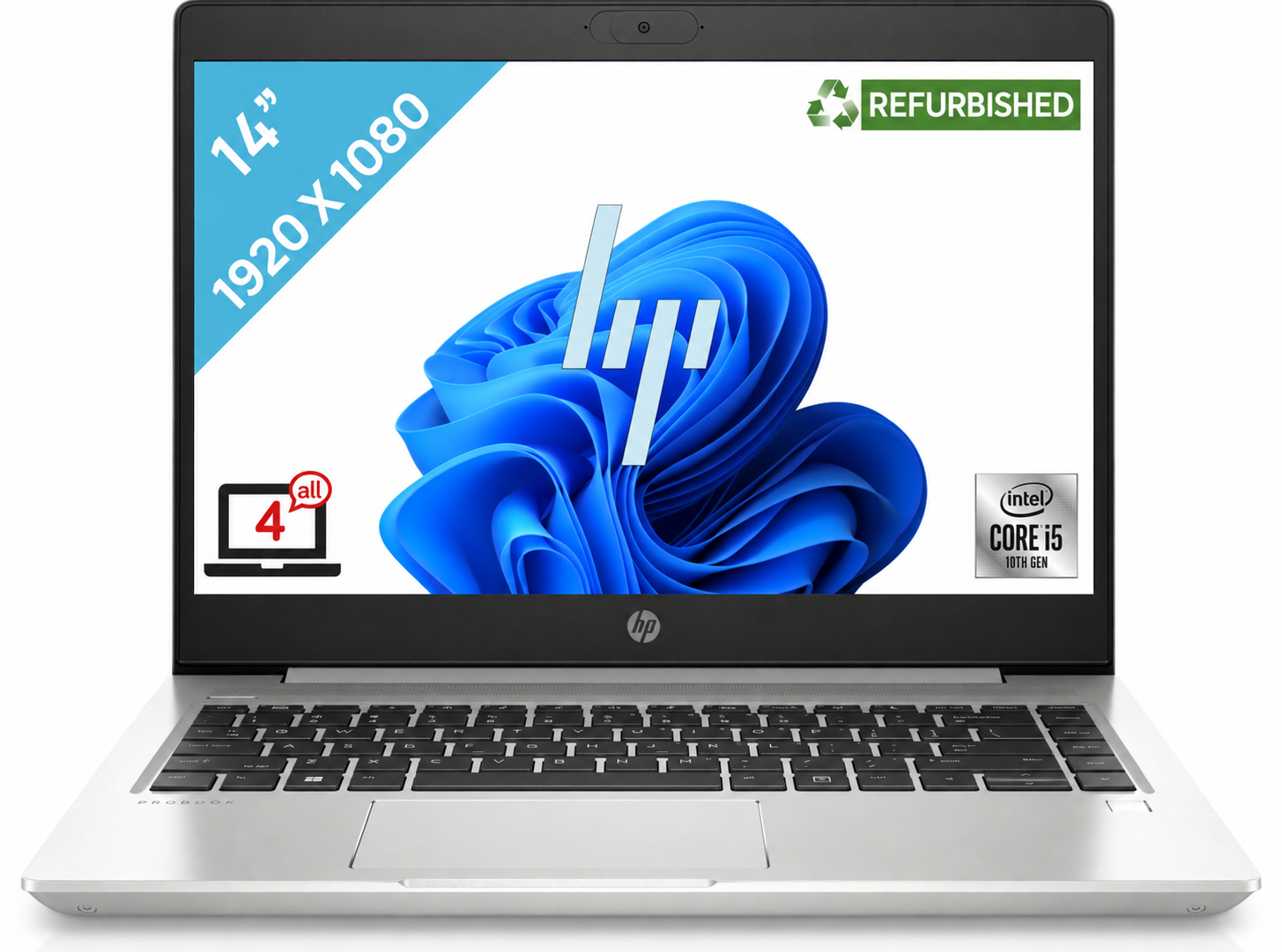 HP ProBook 440 G7 vooraanzicht